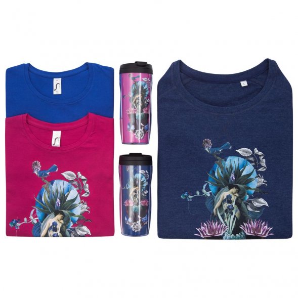 Толстовка Beauty Sleep, синий меланж 