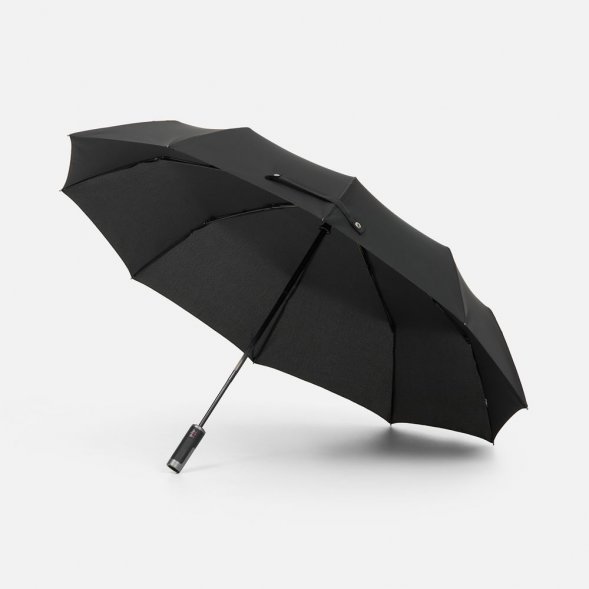 Зонт складной Regenfall, черный 