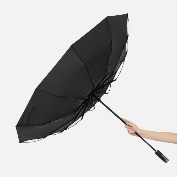 Зонт складной Regenfall, черный 
