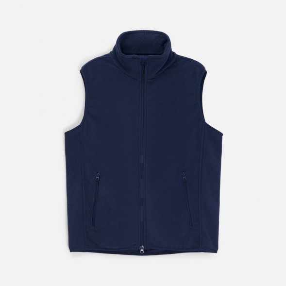 Жилет флисовый унисекс Ben Mac, темно-синий 