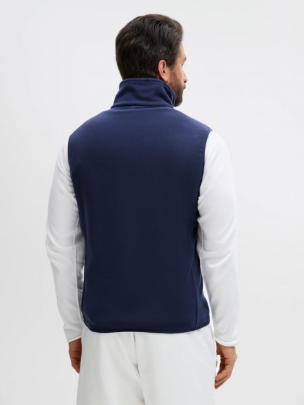 Жилет флисовый унисекс Ben Mac, темно-синий 