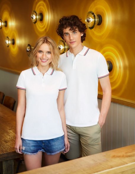 Рубашка поло женская Prestige Women, белая 