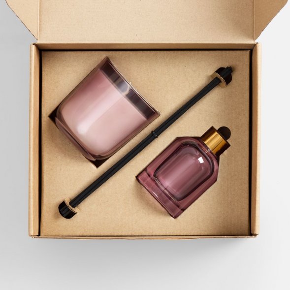 Набор Vitral, красный апельсин и базилик, фиолетовый 