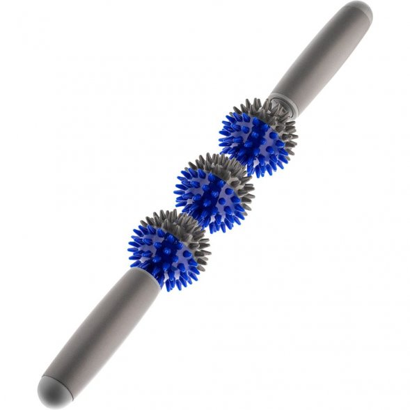 Ручной МФР-массажер Tres Picos, серый с синим 