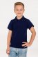 Рубашка поло детская Virma Kids, темно-синяя 