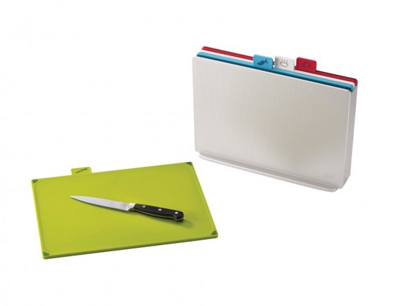 Набор разделочных досок Index 17 Large, серебристый 