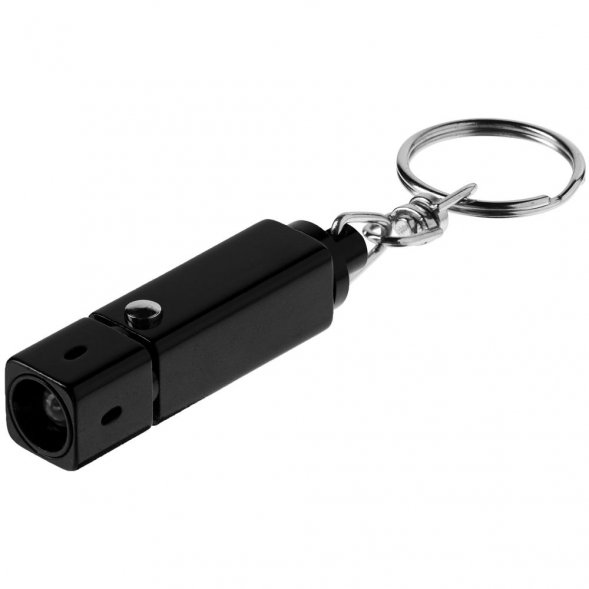 Брелок с фонариком Lumitronic, черный 