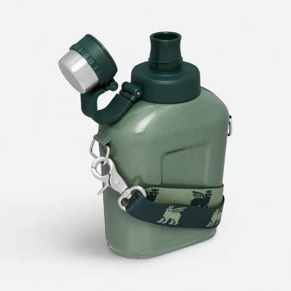 Фляга Adventure 1000, темно-зеленая 