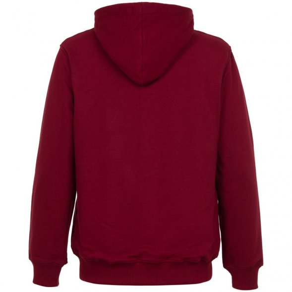 Толстовка на молнии Kulonga Sherpa, бордовая 