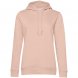 Толстовка с капюшоном женская BNC Inspire (Organic), розовая 