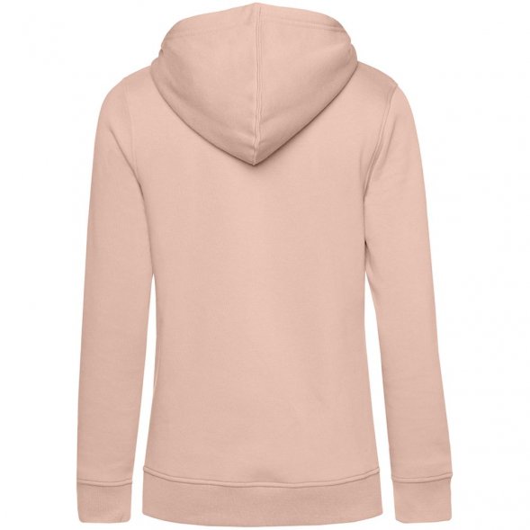 Толстовка с капюшоном женская BNC Inspire (Organic), розовая 