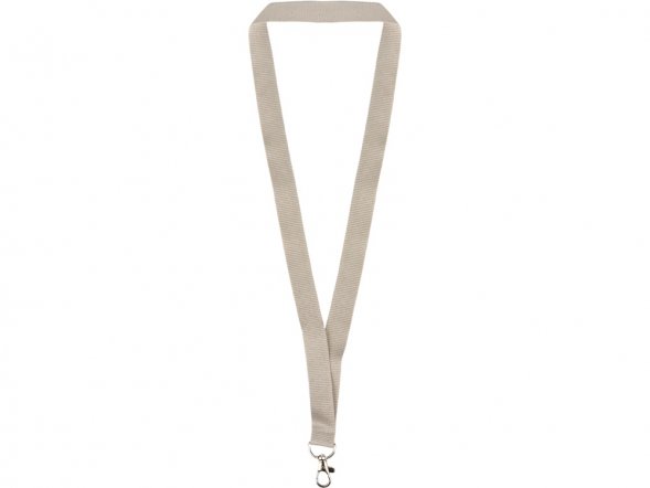 Ланьярд с карабином, бежевый 