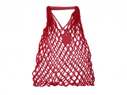 Авоська Dream М old style 15 литров с кожаными ручками, красный (1)