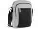Сумка наплечная мужская BUGATTI Sera, светло-серая, полиэстер, 21х6х26,5 см, 2,5 л 