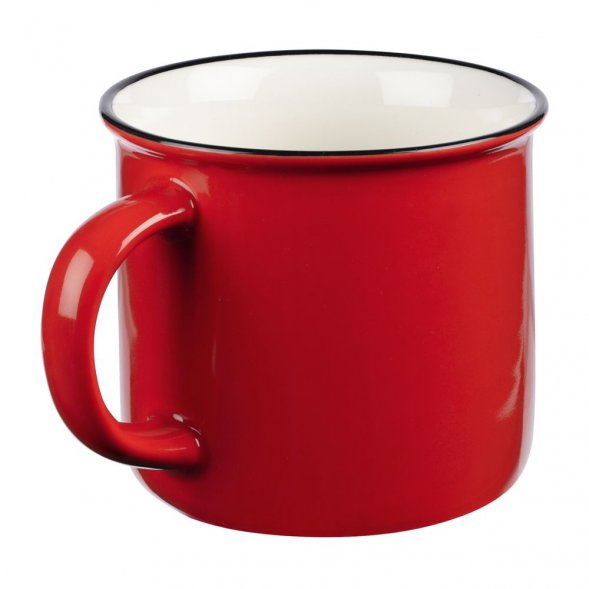 Кружка Dacha, большая, красная 