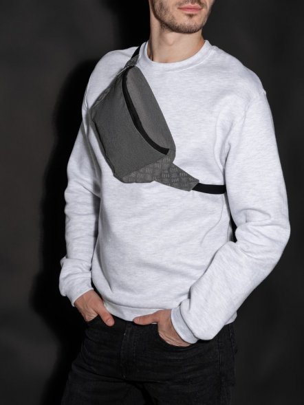 Поясная сумка со светоотражающим паттерном Hard Work Reflective 