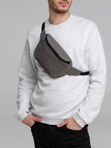 Поясная сумка со светоотражающим паттерном Hard Work Reflective 