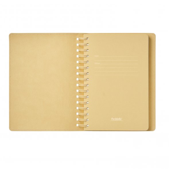 Ежедневник Vista недатированный, синий/бежевый 