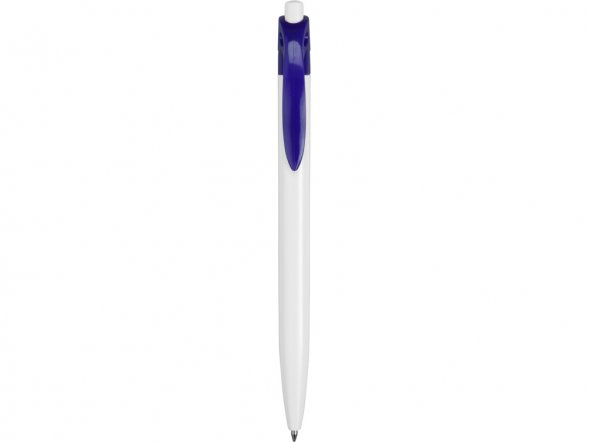 Ручка шариковая Какаду, белый/синий (P) 