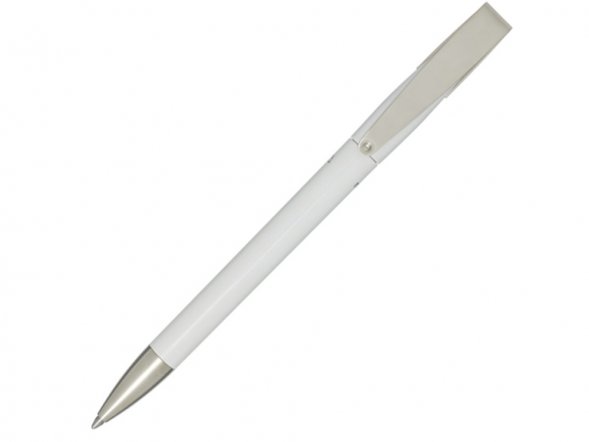 Ana шариковая ручка из переработанной пластмассы - Белый 