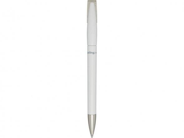 Ana шариковая ручка из переработанной пластмассы - Белый 