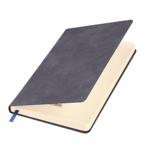 Ежедневник Stella недатированный с магнитом на обложке, синий 