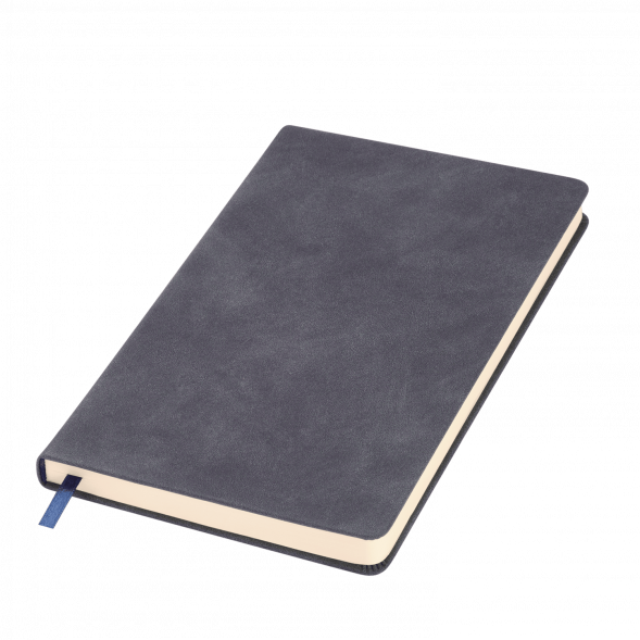 Ежедневник Stella недатированный с магнитом на обложке, синий 