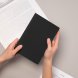 Блокнот Alpha slim, черный 
