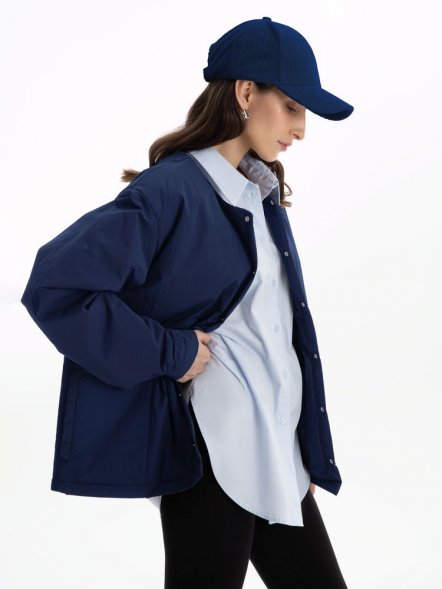 Бейсболка Soft Core, темно-синяя 