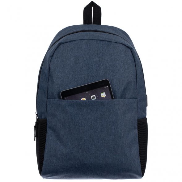 Рюкзак для ноутбука Conttori, синий меланж 