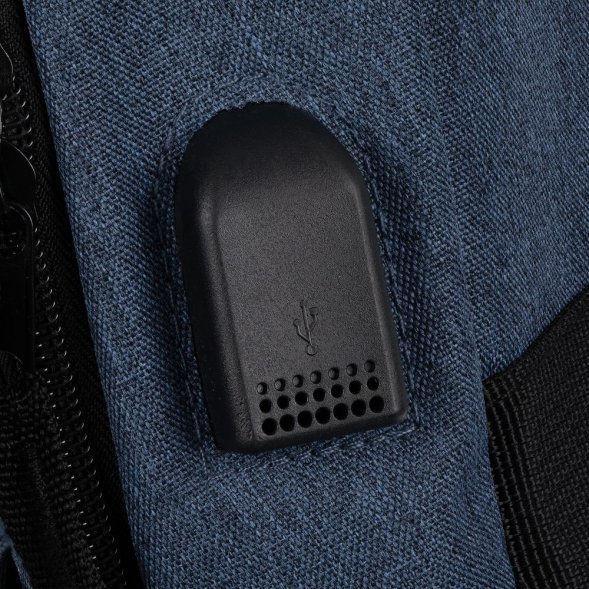 Рюкзак для ноутбука Conttori, синий меланж 