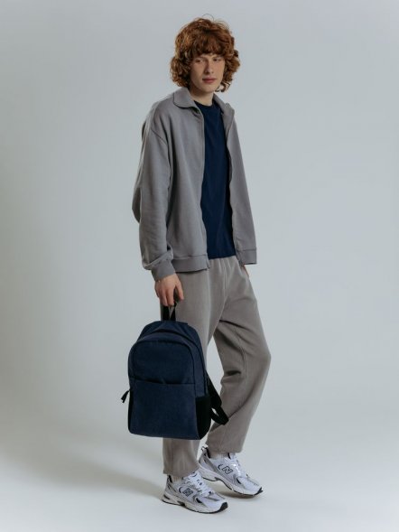 Рюкзак для ноутбука Conttori, синий меланж 