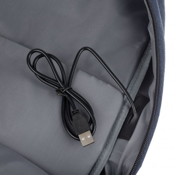 Рюкзак для ноутбука Conttori, синий меланж 