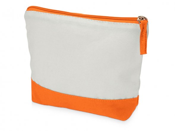 Косметичка хлопковая Cotton, оранжевый 
