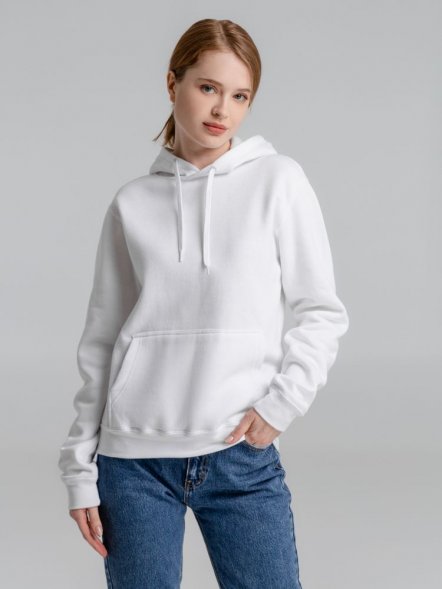 Толстовка с капюшоном Slam 320, белая 