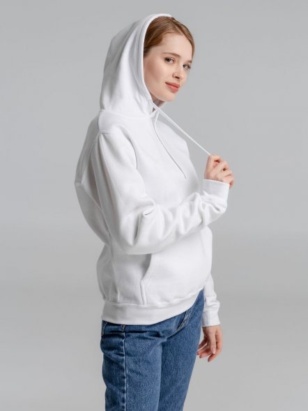 Толстовка с капюшоном Slam 320, белая 