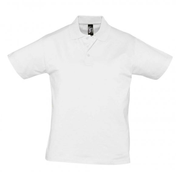 Рубашка поло мужская Prescott Men 170, белая 