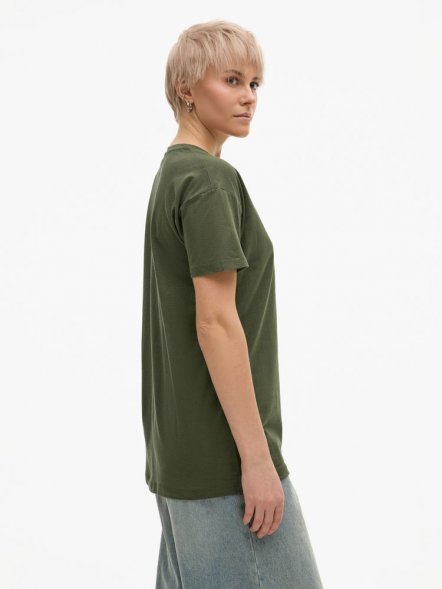 Футболка унисекс Regent 150, темный хаки 