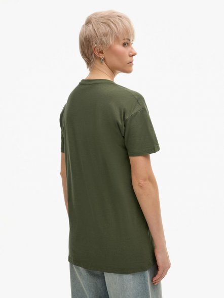 Футболка унисекс Regent 150, темный хаки 