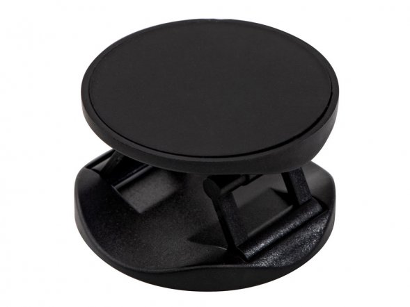 Держатель для телефона с отверстием для пальца Pop Flex, черный 