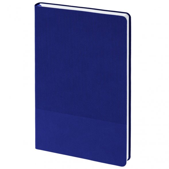 Ежедневник Knit, недатированный, синий 