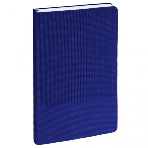 Ежедневник Knit, недатированный, синий 