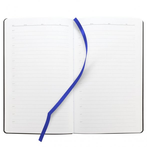 Ежедневник Knit, недатированный, синий 