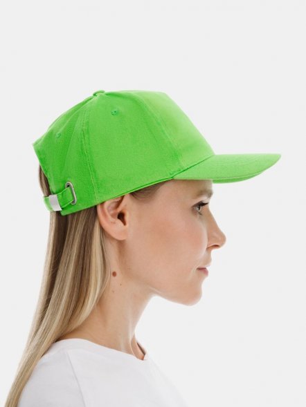 Бейсболка Long Beach, зеленое яблоко 