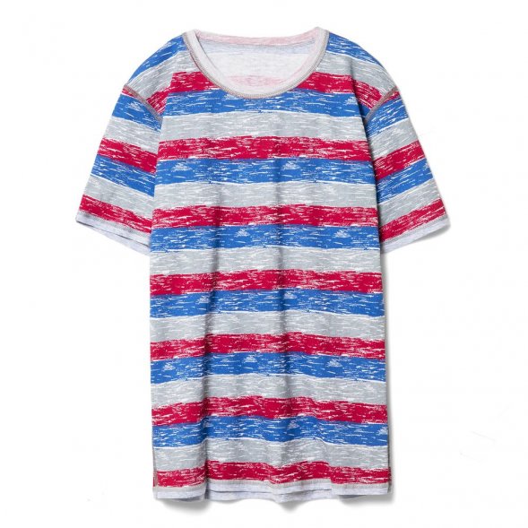 Футболка мужская Rayet двусторонняя, красная с синим 