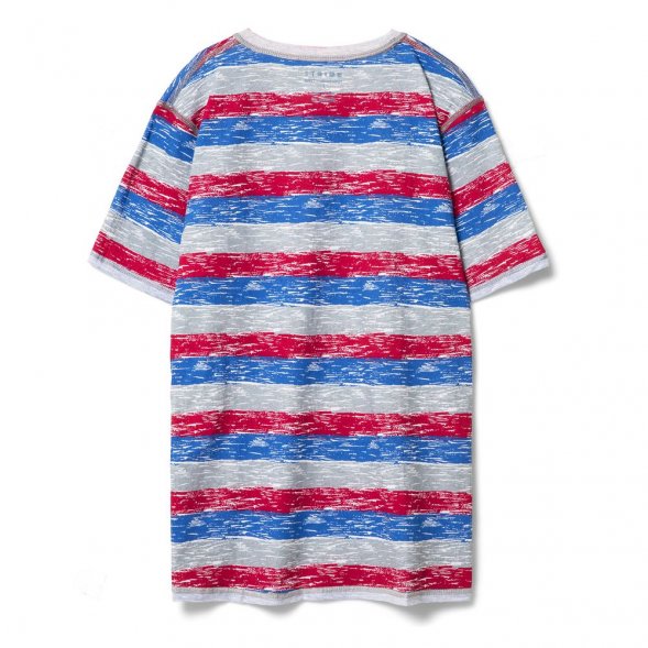 Футболка мужская Rayet двусторонняя, красная с синим 