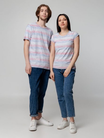 Футболка мужская Rayet двусторонняя, красная с синим 