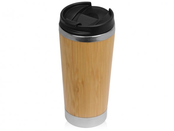Термокружка Stem с бамбуковым корпусом 