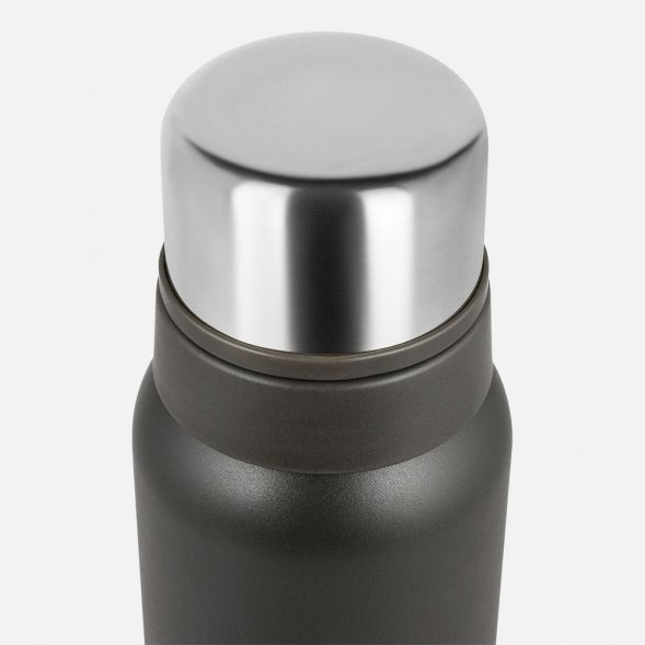 Термос Relaxika 1000 со стикерпаком, хаки 