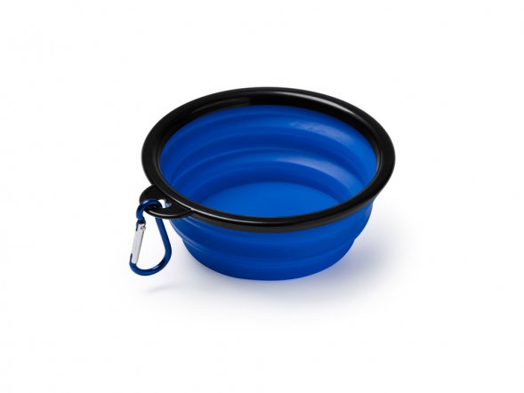 Складная миска SHIRA для домашних животных 450 мл, королевский синий 